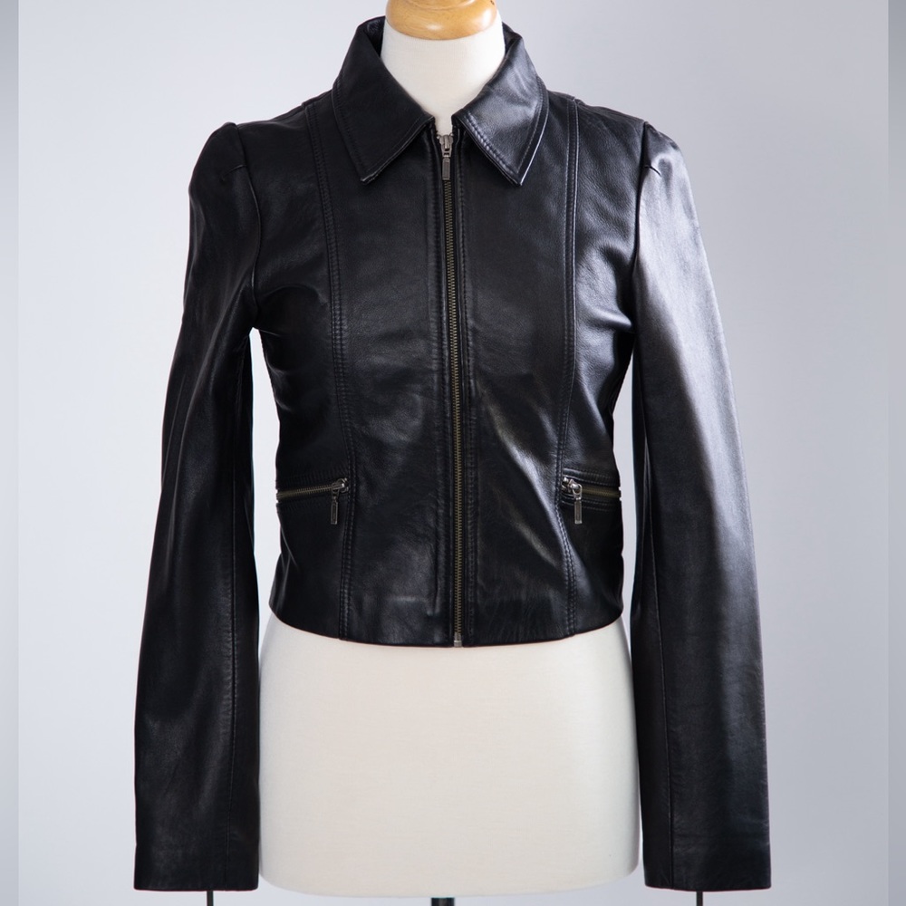 Buttery Soft Leather Jacket - Size S